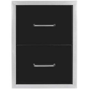 Wildfire 16" x 22" Outdoor Double Drawer-Frovial