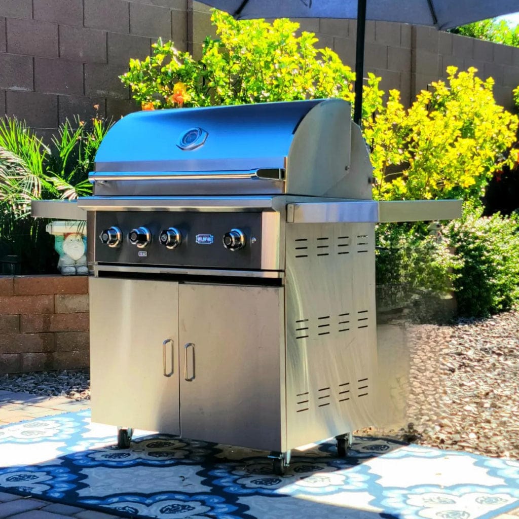 Wildfire Ranch Pro 36" Freestanding Gas Grill-Frovial