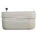 EAGO White Acrylic Jetted Whirlpool Bathtub W/ Fixtures-Frovial
