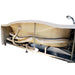 EAGO Drain Acrylic White Whirlpool Bathtub w Fixtures-Frovial