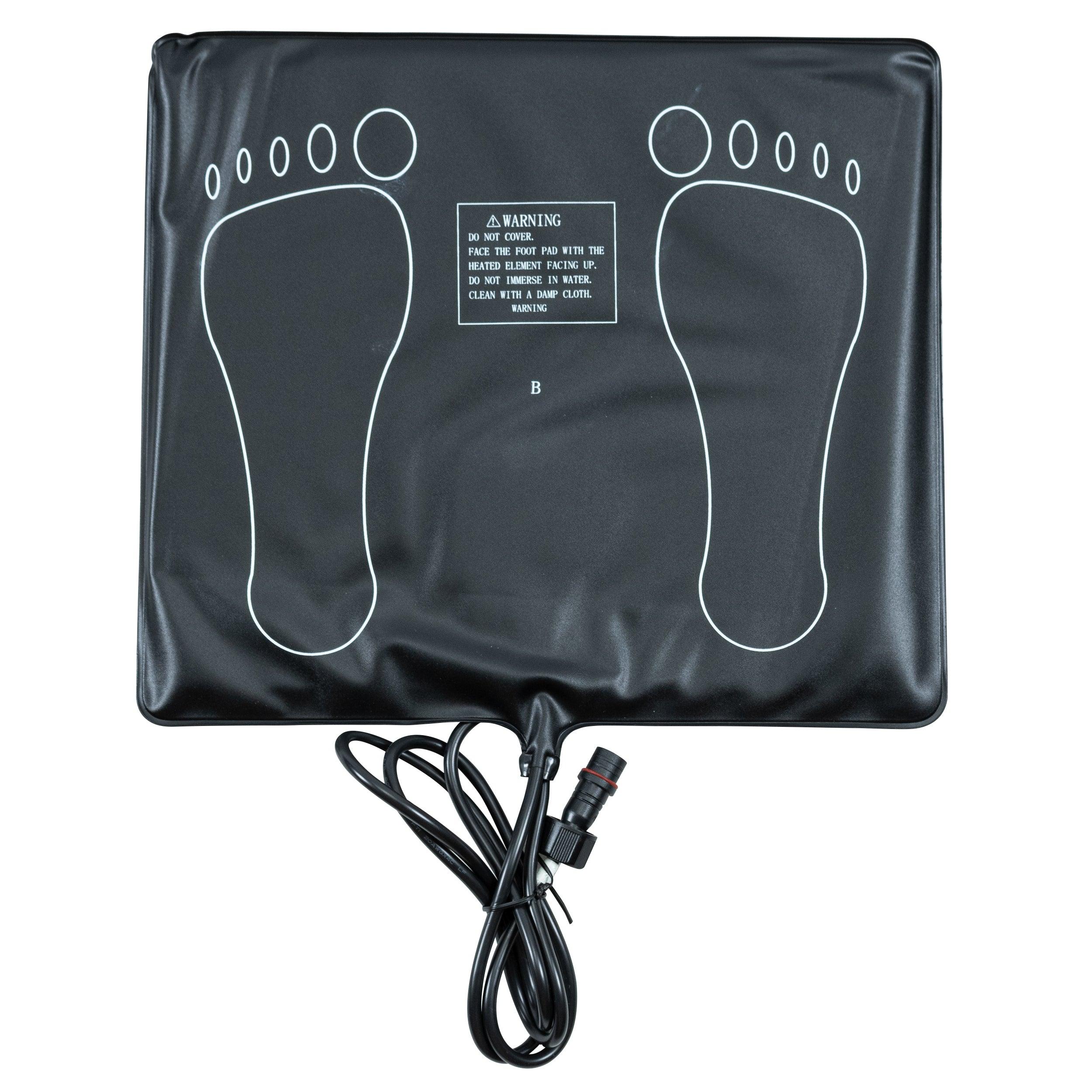 Durasage Portable Full Size Infrared Sauna for at Home | Ultra Low EMF Infrared | LED Lighting, Heating Foot Pad, Ceramic Heat Fan (2-Person)-Frovial