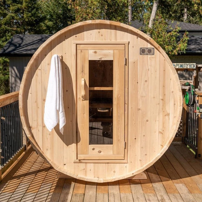 Leisurecraft Harmony Barrel Sauna - Frovial