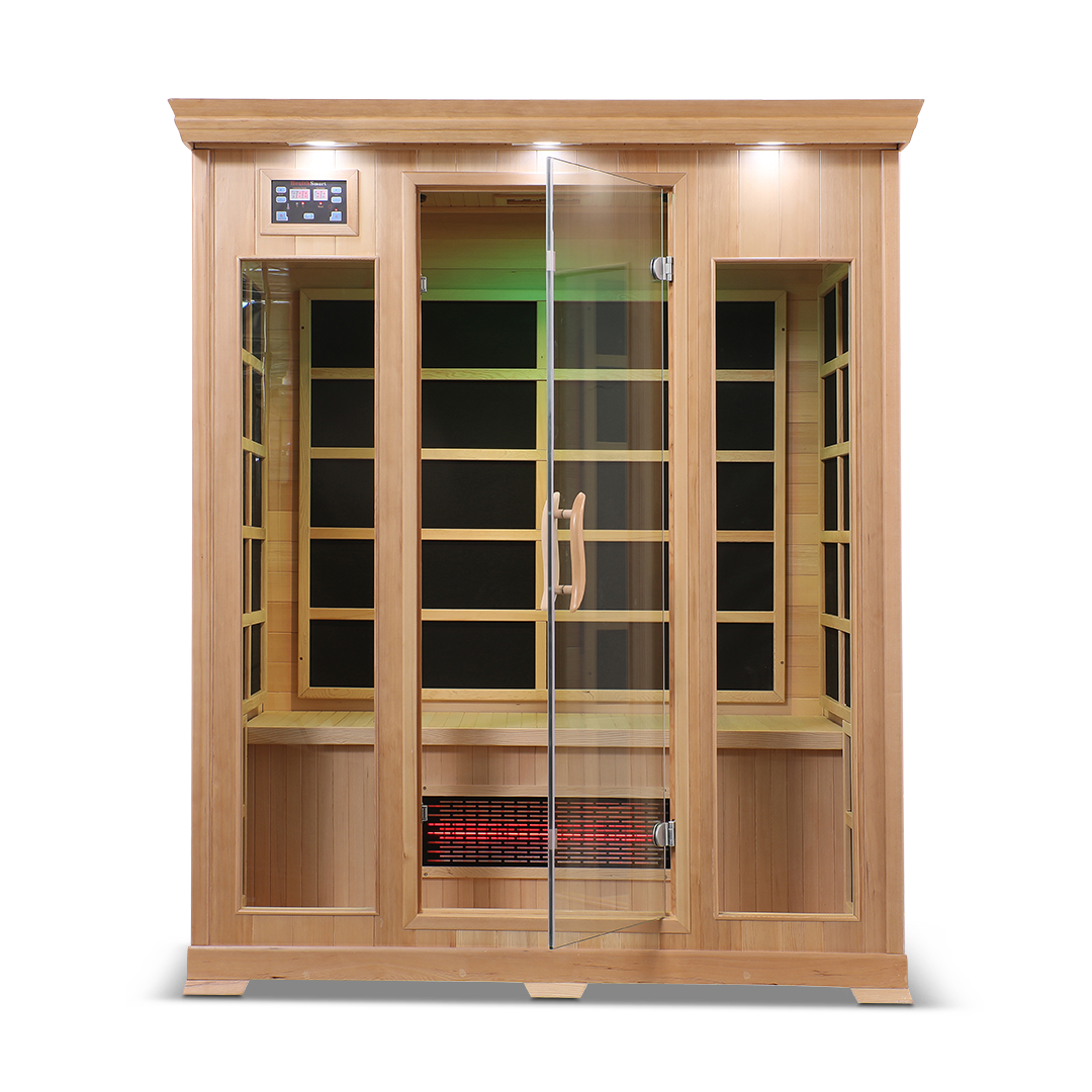 3 Person Full Spectrum Infrared Sauna-Frovial