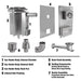 Scandia 80K BTU Gas Sauna Heater-Frovial