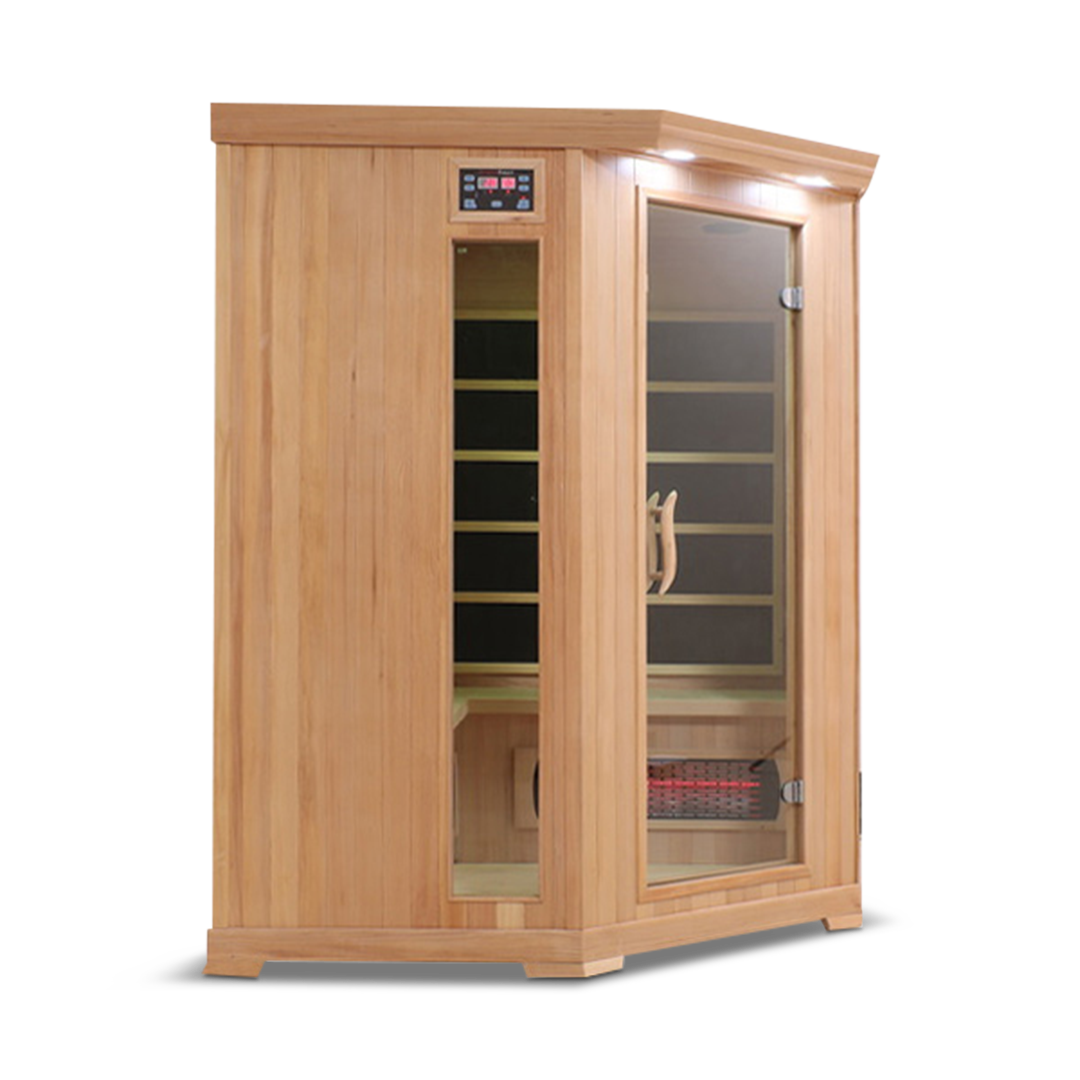 4 Person Full Spectrum Corner Infrared Sauna-Frovial