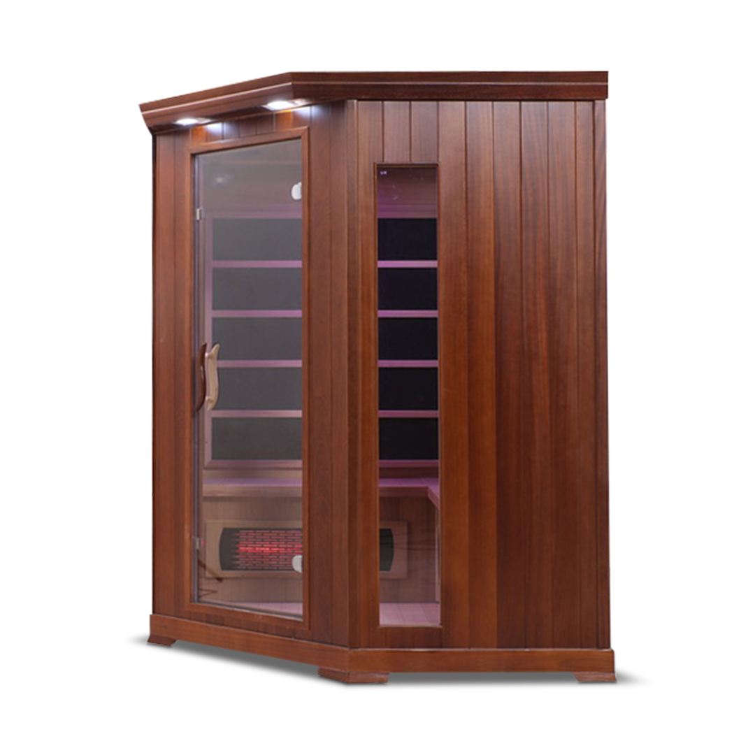 4 Person Full Spectrum Corner Infrared Sauna-Frovial