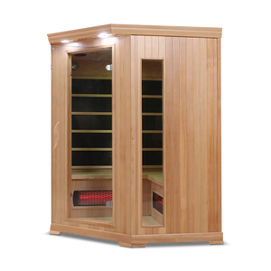 4 Person Full Spectrum Corner Infrared Sauna-Frovial
