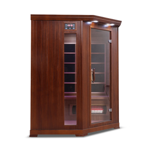 4 Person Full Spectrum Corner Infrared Sauna-Frovial