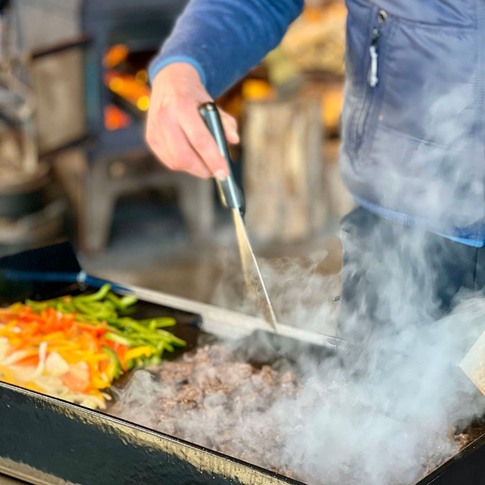 Brabura 32 Gas Griddle (Enameled Cast Iron)