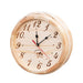 Scandia Wooden Sauna Clock-Frovial